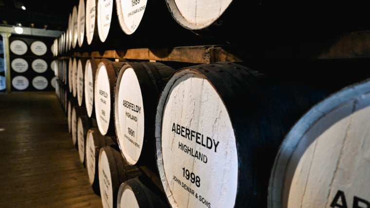 Tag 24: Dewar´s Distillery, Aberfeldy, Castle Menzies - dewars distillery 17 - 13