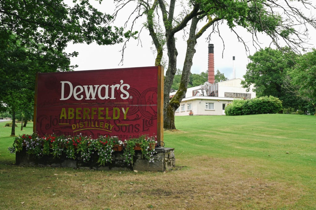 Tag 24: Dewar´s Distillery, Aberfeldy, Castle Menzies - dewars distillery 31 - 5