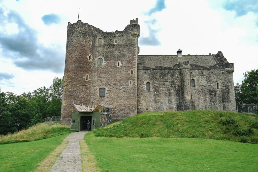 Tag 25: Midhope Castle, Bannockburn, Stirling, Doune Castle - doune castle 03 - 33