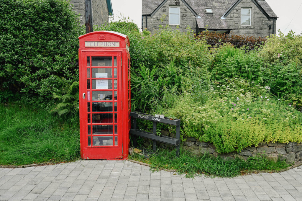 Alte Telefonboxen welche man in Schottland noch genügend findet