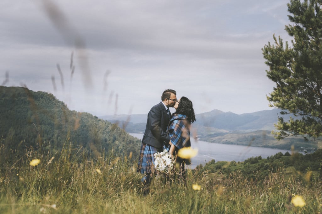 Unser Wedding Vow Renewal in den Highlands (Fotocredit: Andrew Wilkinson McSheffrey)