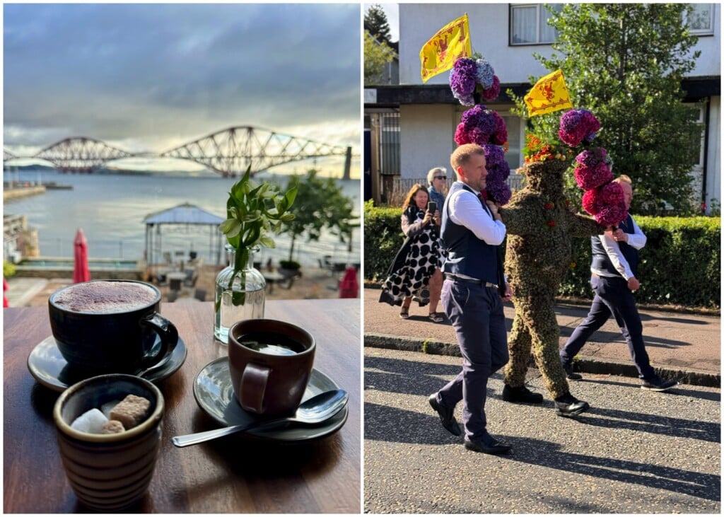 3. Schottlandreise nach Edinburgh - Tag 2 - burryman south queensferry - 1