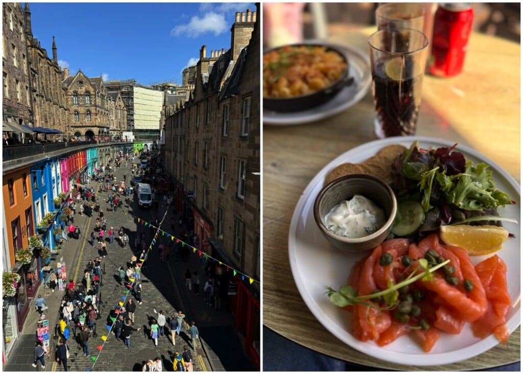 Perfektes Wetter in Edinburgh
