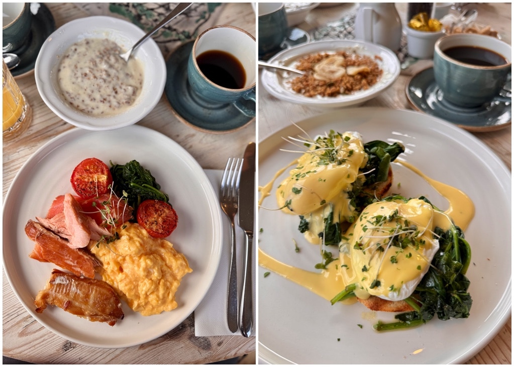 Grenzgeniales Frühstück im Kylesku Hotel