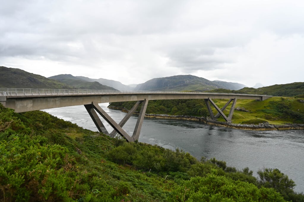 Kylesku Bridge an der NC500