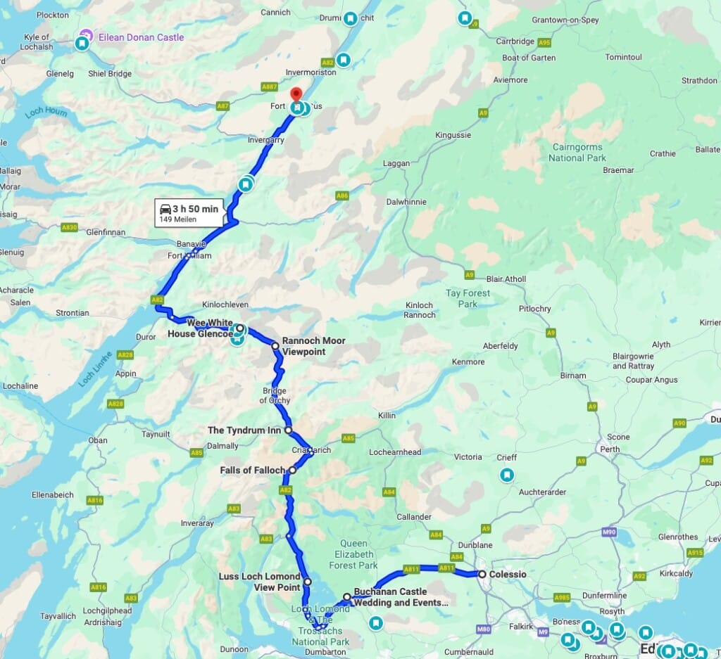 NC500 Tag 2 - Glencoe Tal - Route A82 - schottland route nc500 2 - 16