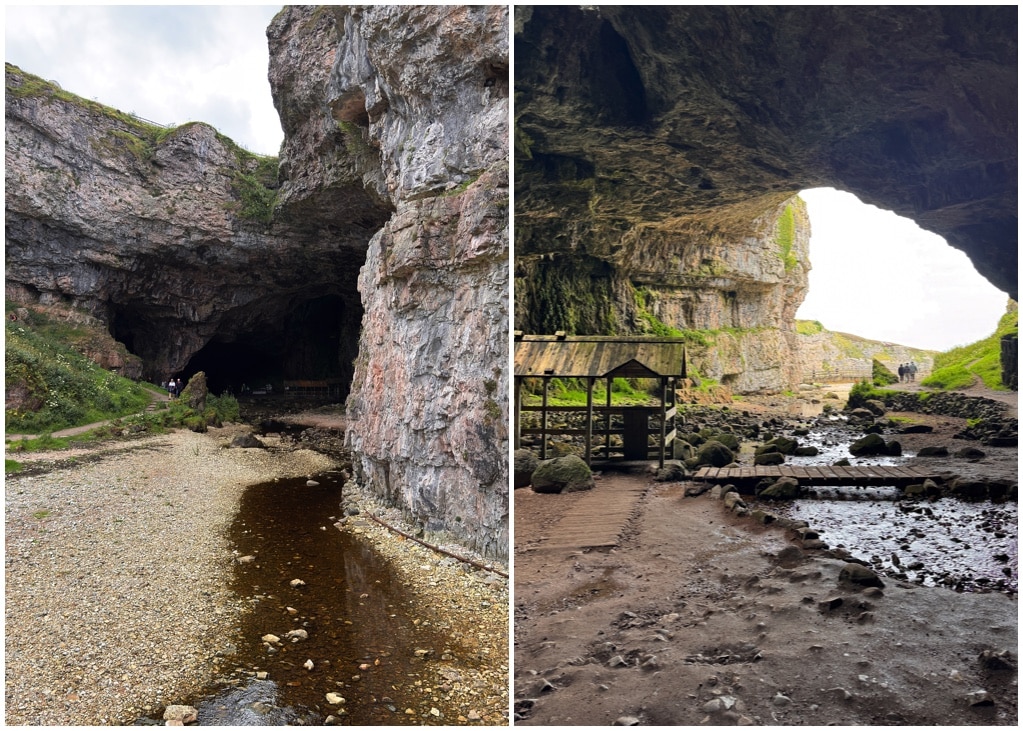 Der Eingangsbereich rund um die Smoo Cave