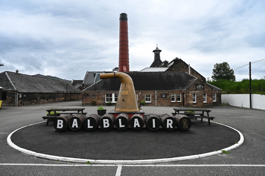 Balblair Destillerie entlang unserer Route - Whisky von der Ostküste