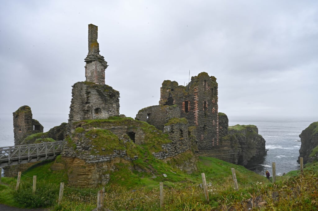 Die Ruinen vom Castle Sinclair