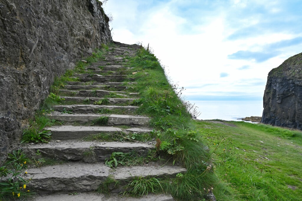 Ganz unten angekommen bei den Whaligoe Steps ✌🏼