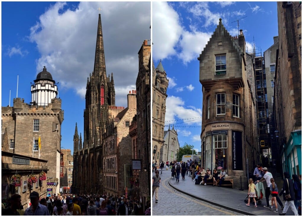 Edinburgh ist im August besonders voll